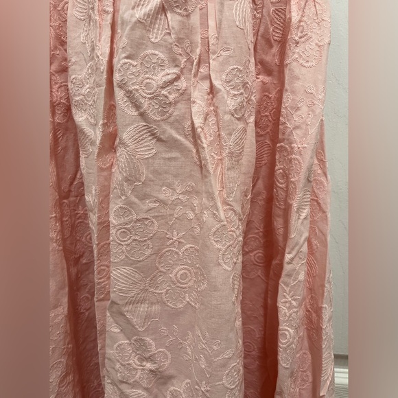 RIHOAS Pink embroidery halter midi dress - Picture 11 of 11